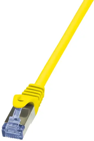 LogiLink CAT6A žltá / Patch kábel / S/FTP / RJ-45 / 5 m