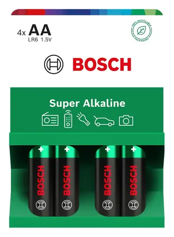 BOSCH LR6SA4B/00 Super Alkaline / Batéria / alkalická / AA (LR6) / 4 ks