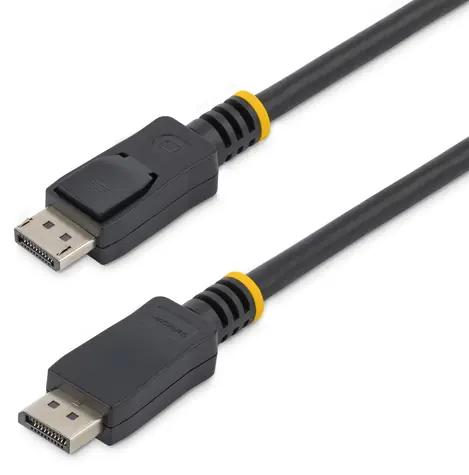 StarTech DisplayPort kábel so zámkom 7 m čierna / Prepojovací kábel / DisplayPort-DisplayPort / 4K 60Hz
