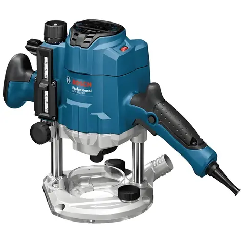 BOSCH GOF 1250 CE Professional / Vrchná frézka / 1250 W / 10000-24000 ot/min / klieština 6-8 mm