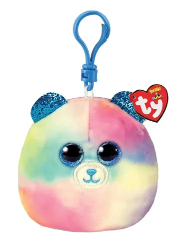 Ty Squishy Hope pastelový medveď / 8,5 cm
