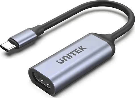 Unitek V1416B sivá / Adaptér / USB-C - HDMI