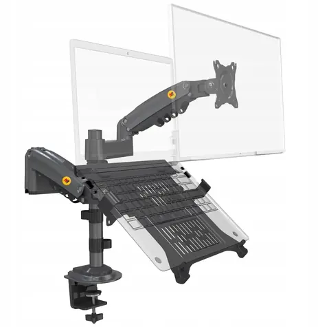 North Bayou H180-FP / Stolný držiak pre monitor a notebook / 17 "- 27"