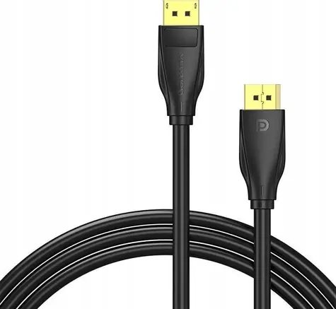 Vention DisplayPort 1.4 čierna / Kábel / DisplayPort - DisplayPort / 3 m / 8K 60Hz / 4K 120Hz
