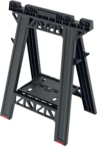 Kistenberg TECH STAND KTS8060 čierna / Pracovná koza / výška 77 cm / plast