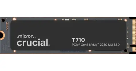 CRUCIAL T710 4TB / M.2 SSD 2280 / PCIe NVMe / R:14500MB/s / W:13800MB/s