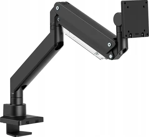 Maclean MC-968 čierna / Stolný držiak monitora / 17-57" / VESA 75x75-200x200 / nosnosť 27 kg / náklápací