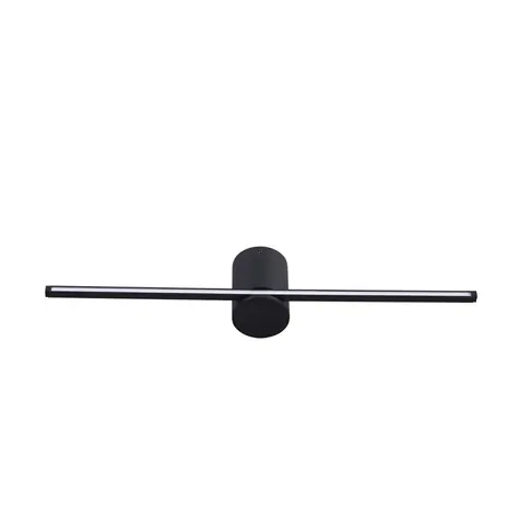 Light Presti Modern Slim M čierna / Vonkajšie nástenné LED svietidlo / IP44
