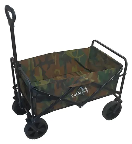 Cattara Vozík TROGIR ARMY skladacia / Rozmery 94x77x54 cm / Hmotnosť 8 kg