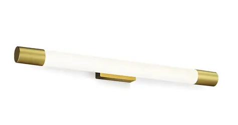 Philips Rover mosadz / Nástenné LED svietidlo / 10W / 2700K / 1100lm / IP44