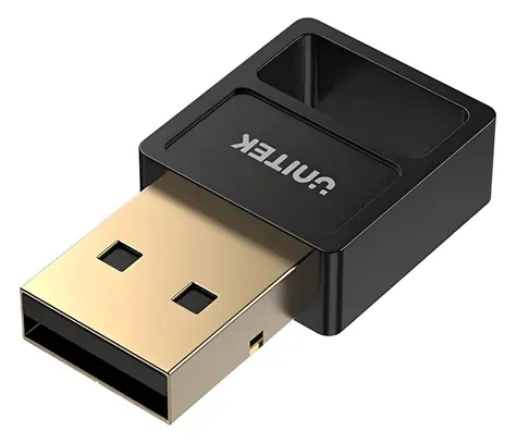 Unitek Bluetooth adaptér čierna / Bluetooth adaptér / USB-A / Bluetooth 5.3 BLE