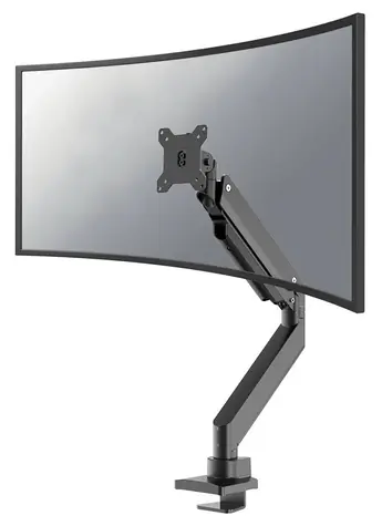 Neomounts NM-D775BLACKPLUS čierna / Držiak zakriveného displeja / 10-49" / svorka / VESA 100x100 / nosn. 10kg
