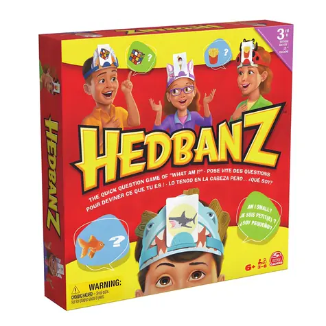 Spin Master Hra hádaniek Hedbanz / Počet hráčov: 2-6 / od 6 rokov