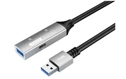 PremiumCord aktívny predlžovací kábel USB 3.2 5m / Predlžovací kábel / A/MA/F / 5Gbps / hliníkové konektory