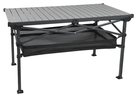 Cattara ROLL DUE / Stôl kempingový skladací / 118 x 70 cm / nosnosť 100 kg