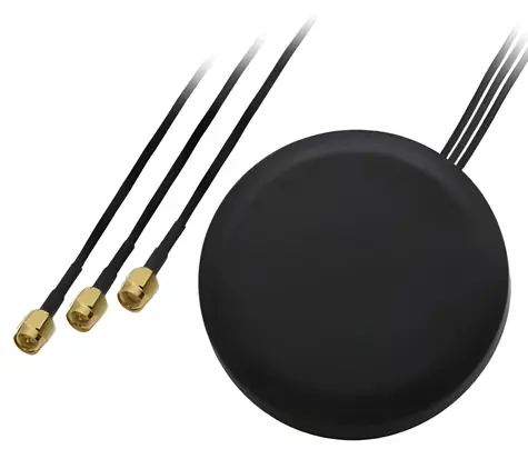 Teltonika 003R-00254 / Kombinovaná anténa / SISO LTE/GPS/Wi-Fi / strešné / 2x SMA + 1x RP-SMA / IP67