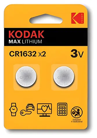 Kodak MAX CR1632 / Lítiová batéria / 3V / 2 ks / blister
