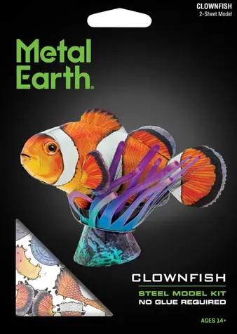 Metal Earth 3D puzzle Klaun očkatý / Oceľový model / 8,1 x 4,1 x 6,1 cm