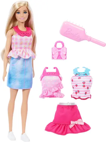 Mattel Bábika Barbie Easy-To-Dress blondínka JMH18 / Plast / od 3 rokov