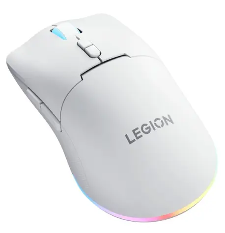Lenovo Legion M220 biela / Bezdrôtová herná myš / Optická / 5000 DPI / USB + Bluetooth / RGB