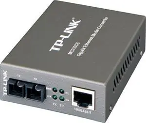 TP-LINK MC210CS / Mediakonvertor / 1x SC / 1x GLAN / Single-Mode / 15 km