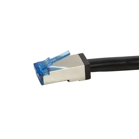 LogiLink Outdoor Cat6a S/FTP čierna / Vonkajší patch kábel / RJ-45 / 40 m / PoE+
