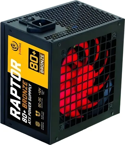 Rebeltec RAPTOR 700W / Zdroj / 700W / ATX / 80 PLUS Bronze / Aktívny PFC / 120 mm