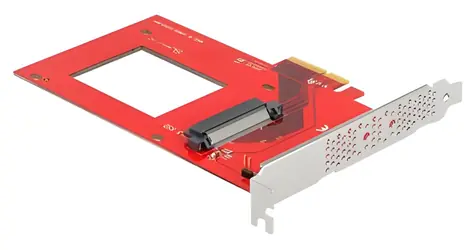 DeLock PCI Express x4 Karta / Radič / 1x interný U.3