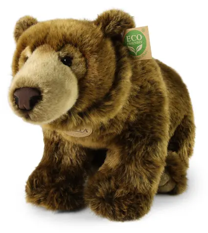Rappa Plyšový medveď hnedý 47 cm / ECO-FRIENDLY / od 0 mesiacov