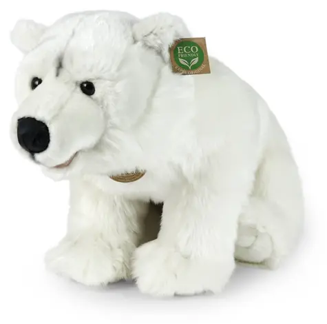 Rappa Plyšový medveď ľadový 47 cm / ECO-FRIENDLY / od 0 mesiacov