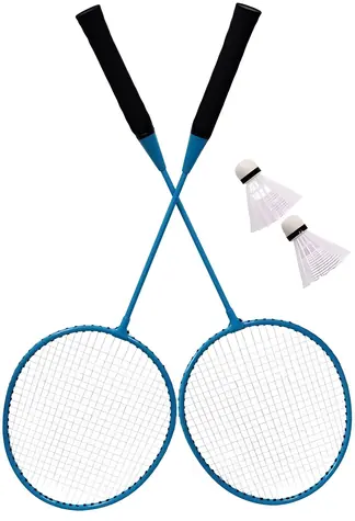 ECOTOYS Badmintonový set so sieťou / 2 rakety / kufrík