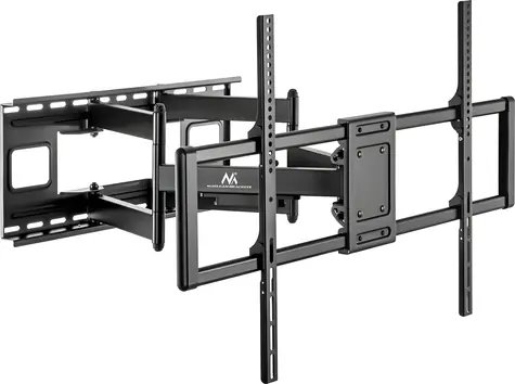 Maclean MC-482 čierny / Nástenný držiak pre TV / 33-55" / VESA 200x200 - 900x600 / nosnosť 35 kg