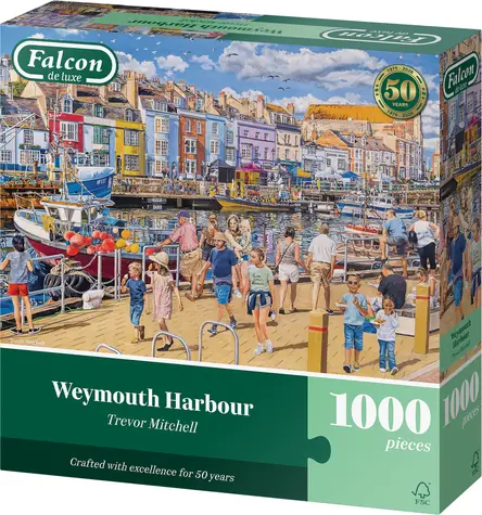 FALCON Puzzle Prístav Weymouth / 1000 dielikov