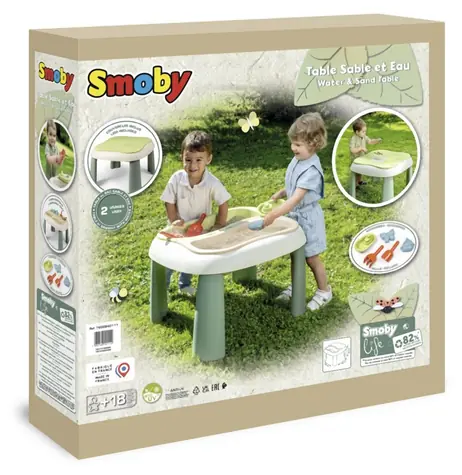 Smoby Stolček Life na piesok a vodu / odolný UV plast / 69 × 46 × 69 cm