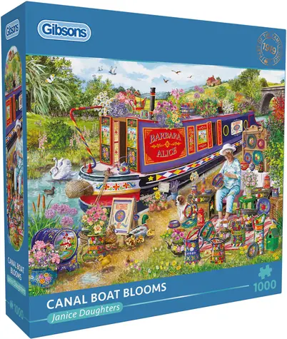 GIBSONS Puzzle Kvitnúca loď / 1000 dielikov