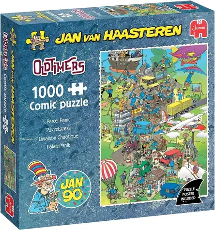 JUMBO Puzzle JvH Oldtimers: Zmätok okolo balíka / 1000 dielikov / od 15 rokov