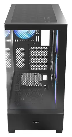 Fortron FSP M370-BA čierna / Skriňa / Midi Tower / ATX / 4× ARGB 120mm / GPU 400mm / bez zdroja