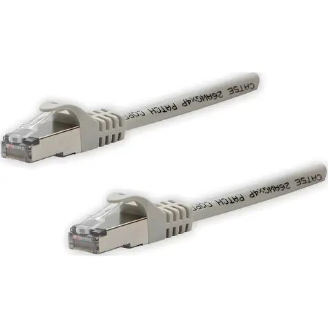 Logo šedá / Patch kábel / RJ45 / FTP / CAT5e / 1,5 m