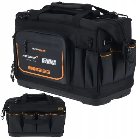 DeWalt DWST60104-9 / Taška na náradie McLaren / 33 vreciek / nosnosť 25 kg / IP54