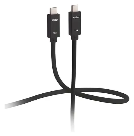 Shiverpeaks USB-C - USB-C TB4 0,5 m / Kábel / Thunderbolt 4 / Ultraflex / 40 Gbps