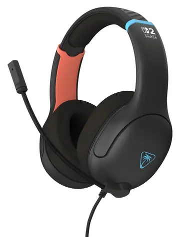 Turtle Beach Airlite Fit čierna / Herné slúchadlá pre Nintendo Switch 2 / 40mm meniče / 3.5mm Jack / mikrofón
