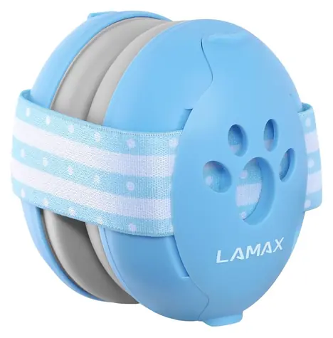 Lamax BabyMuffs1 modrá / Chrániče sluchu pre deti