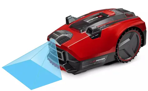 Einhell FREELEXO CAM PLUS 600 strieborná/čierna/červená / Robotická kosačka / 18V / do 600 m2 / Wi-Fi