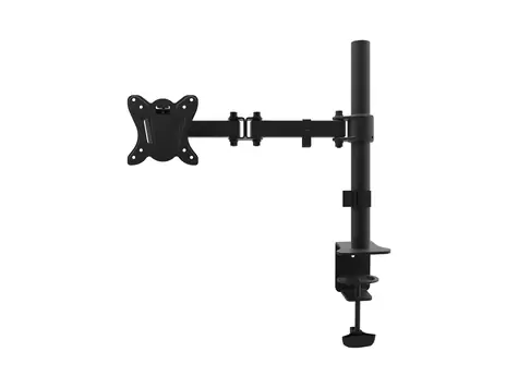 Equip stolný držiak monitora čierna / Stolný držiak pre monitor / 13 "-27" / nosnosť 8 kg / vyloženie ramena 42,8 cm