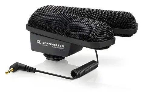 Sennheiser MKE 440 čierna / Kondenzátorový mikrofón / Stereo / Super kardioidný / Low-pass filter / Pre fotoaparát