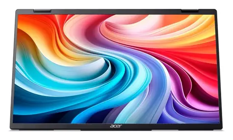 15,6" Acer PD163Qbmiuux čierna / Prenosný monitor / IPS / Full HD / 60 Hz / USB-C