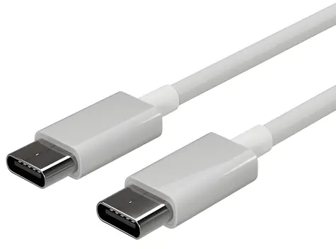 Shiverpeaks USB nabíjací a synchronizačný kábel USB-C - USB-C biela / Kábel / USB 2.0 / 1,5 m