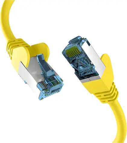 EFB Patch kábel Cat7 30 m žltá (EC020200189) / Patch kábel / S/FTP / RJ-45 / LSZH
