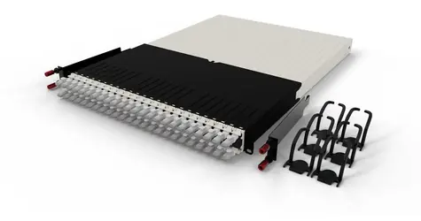 PatchBox One Cassette 30RU UTP biela / Organizér kabeláže do racku / 19" / 1U / PoE 802.3bt