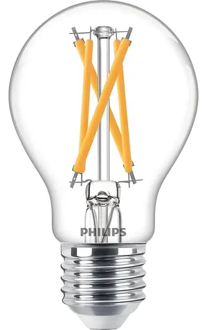 Philips LED Classic A60 E27 číra / Žiarovka / Energetická trieda D